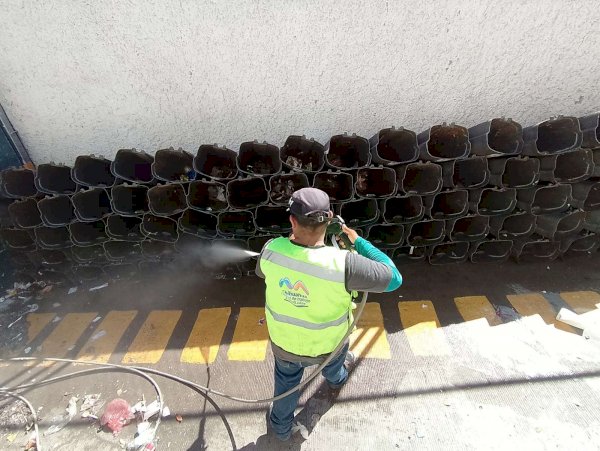 Asean cepos de basura y limpian rejillas del centro de la ciudad | La ...