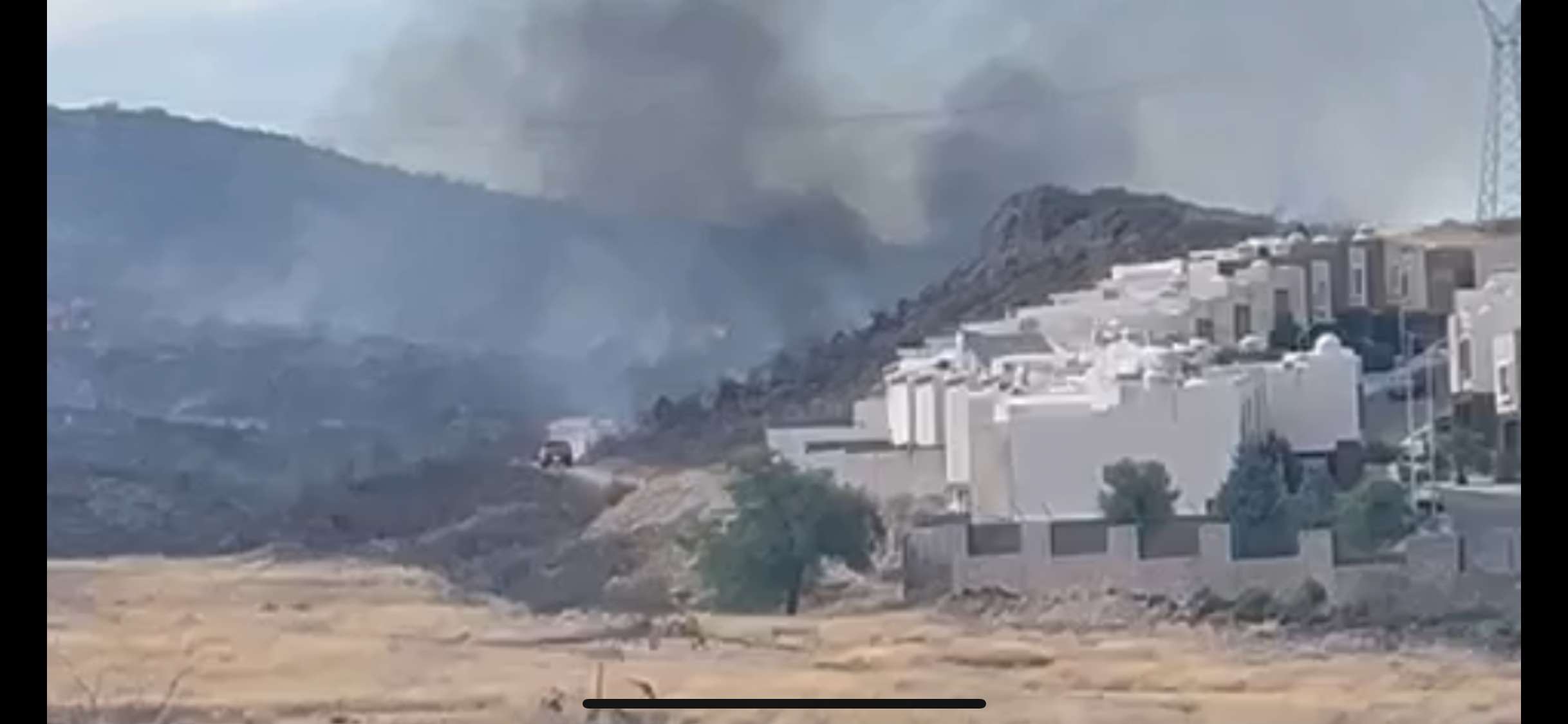 Versión de que hay mano negra en el incendio de la Sierra del Mogote 