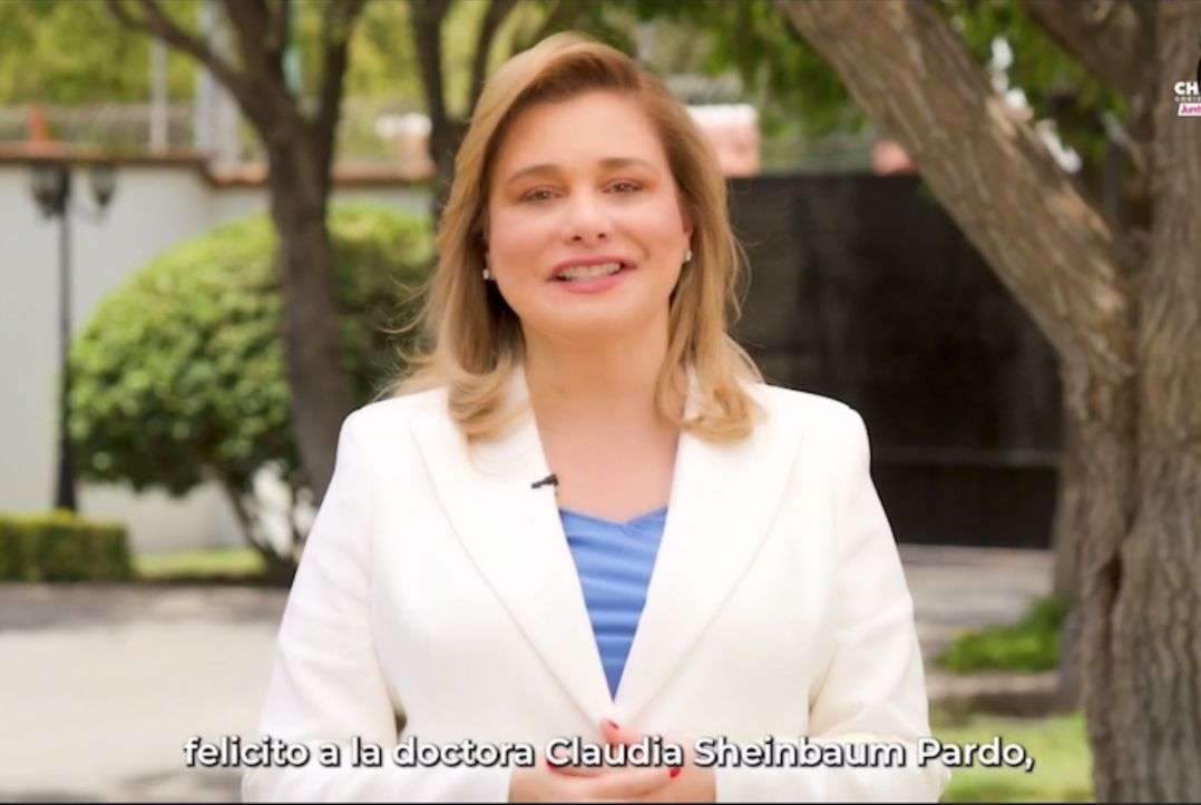 Aquí estamos doctora le dice Maru a Claudia Sheinbaum 