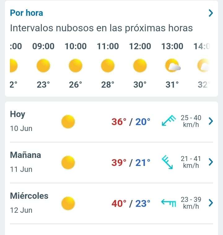 Pronostican día soleado con temperaturas en los 24 grados centígrados