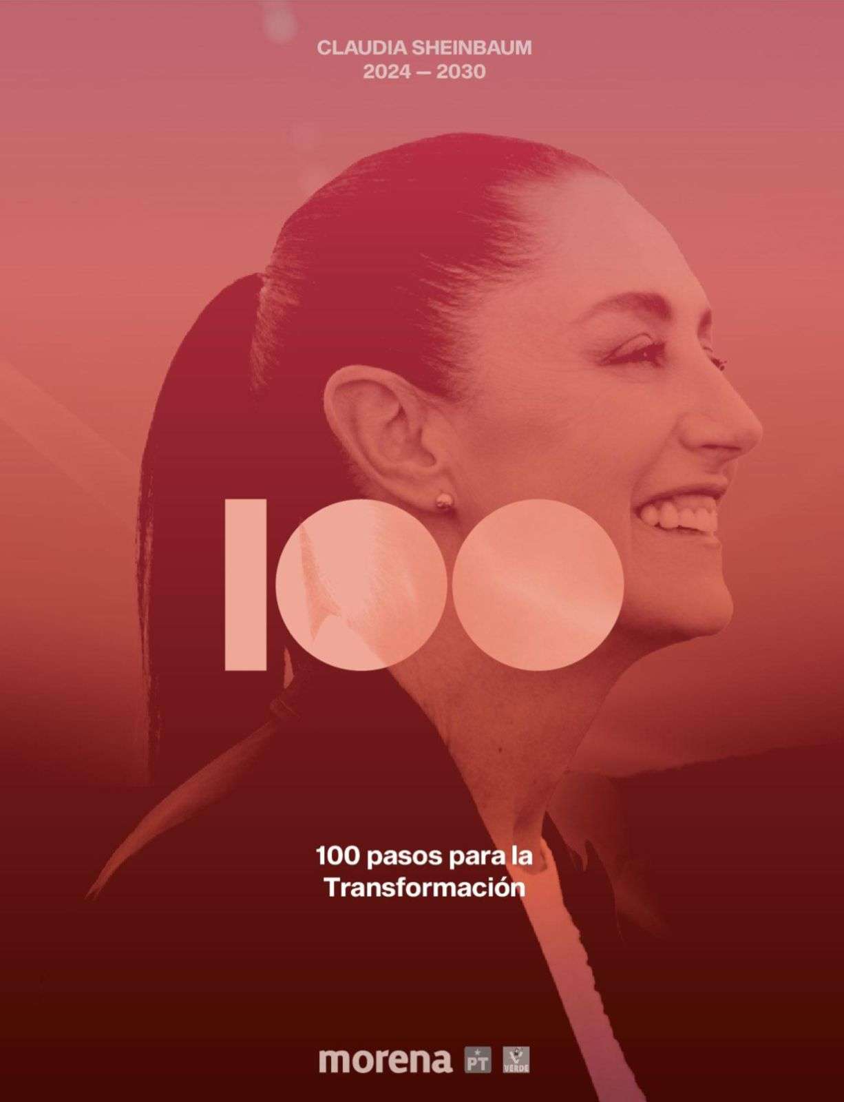 100 pasos para la Cuarta Transformación: Claudia Sheinbaum 