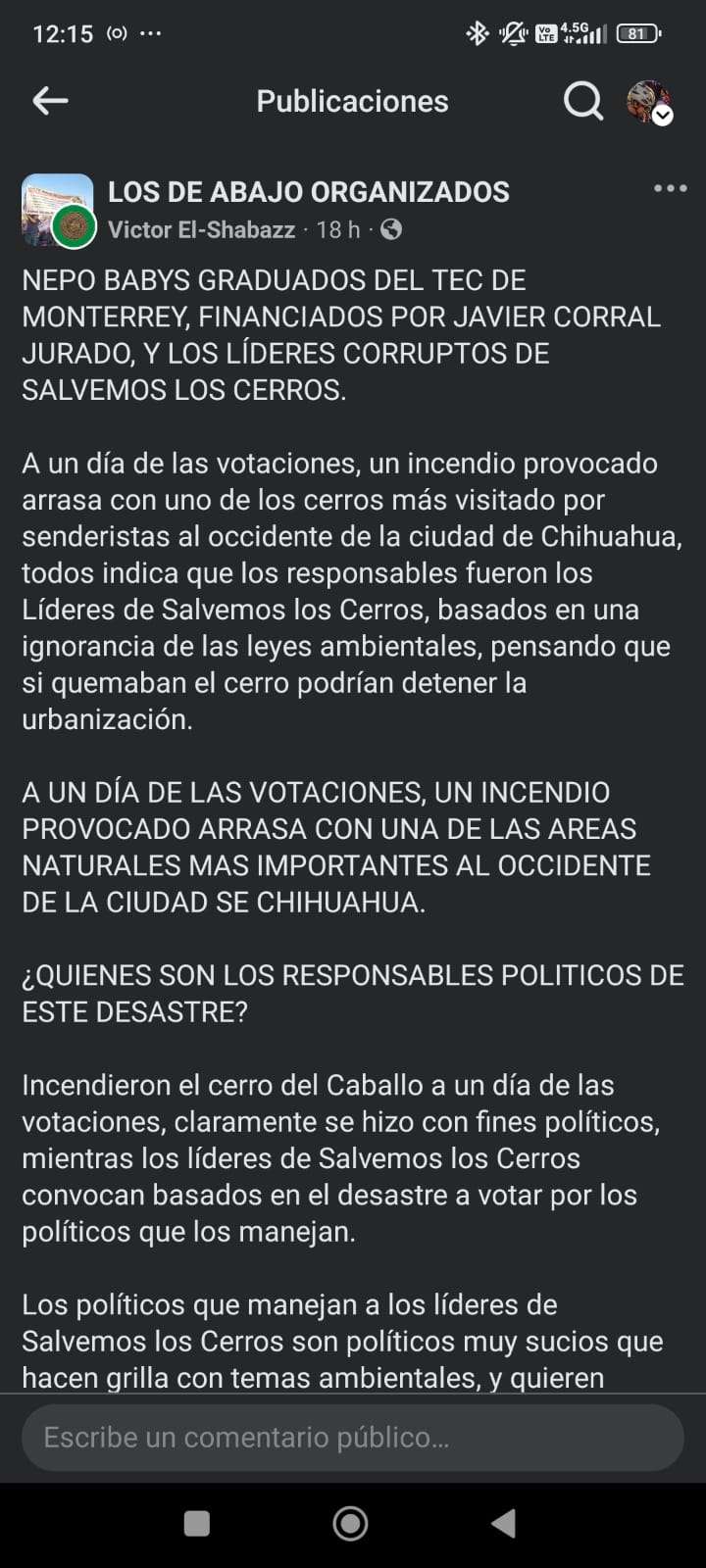 LA PURGA