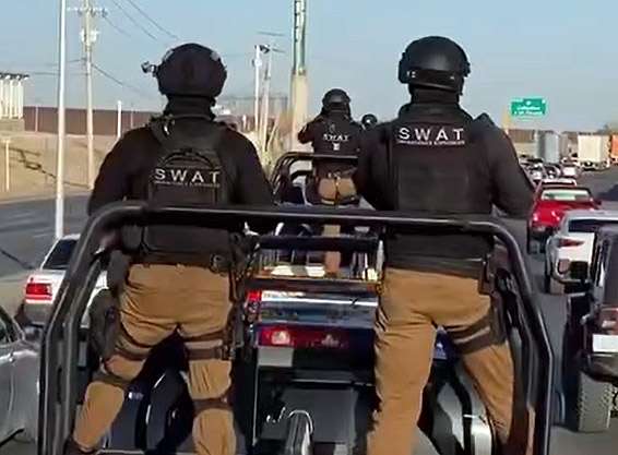 [Agentes del Swat tuvieron que “retachar la copa”]