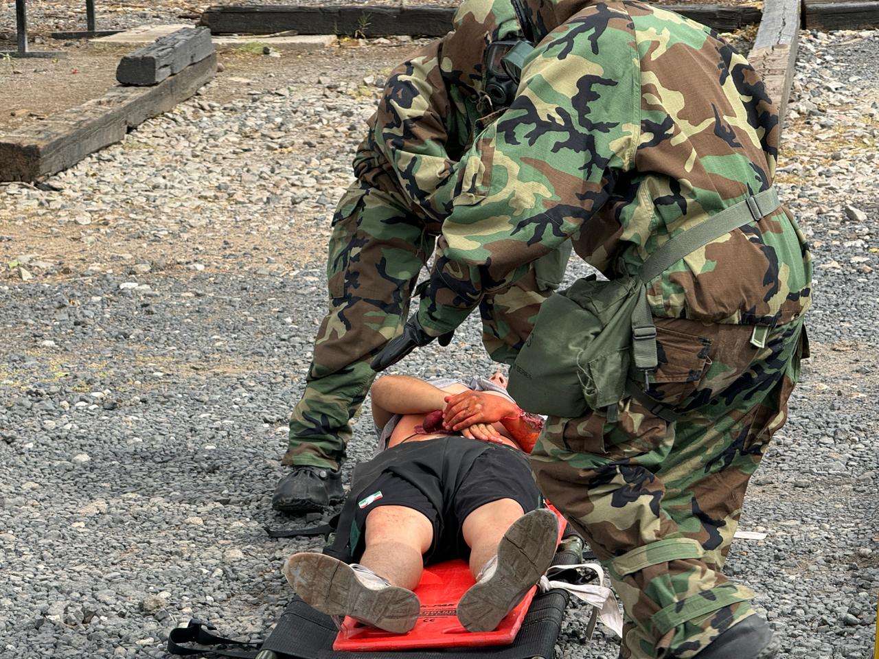 Derrame De Químicos, Evento Que Atiende Hoy Ejército De Eu Y Mexico En 