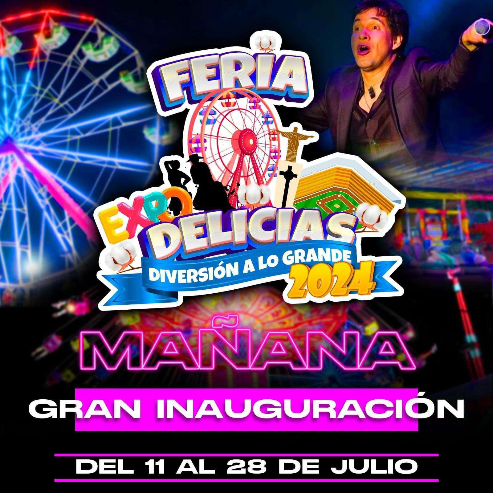 Arranca mañana Feria Expo Delicias 2024; entrada a $20