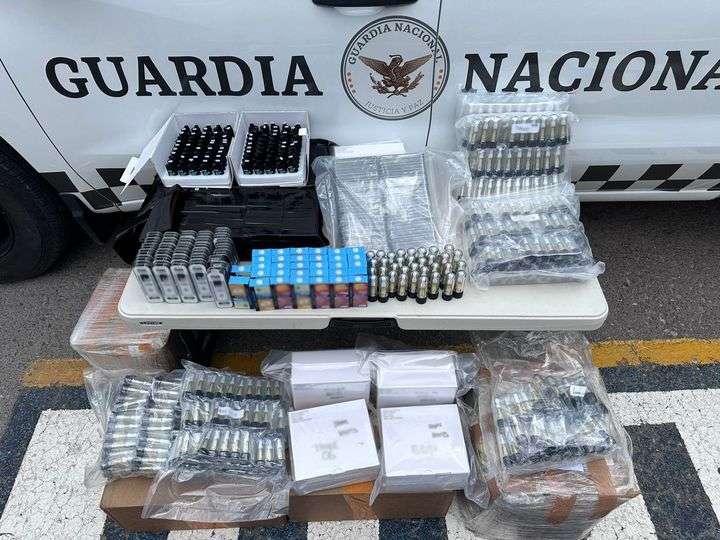 Incauta la GN mil 200 cartuchos de hachís para cigarros electrónicos