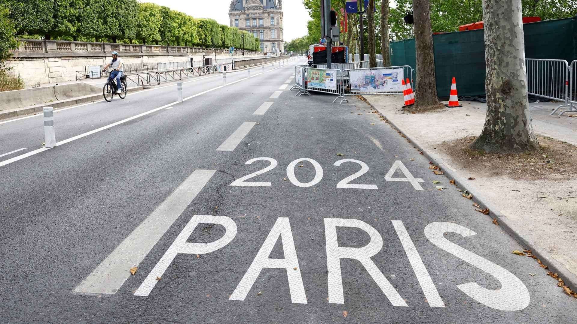 En espera de la ceremonia de inauguración de los Juegos Olímpicos París 2024