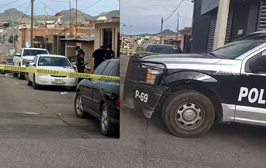 Atacan a balazos casa en Parral