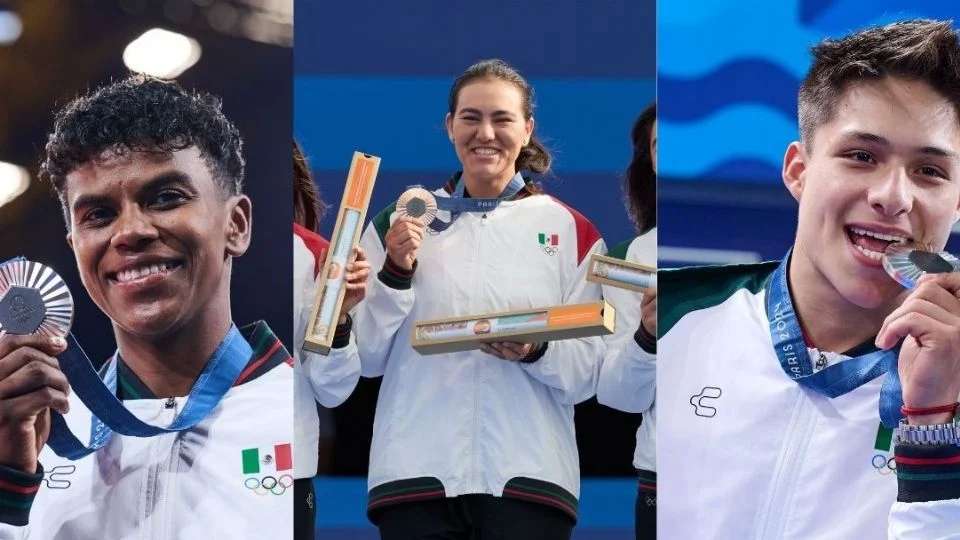 Lleva México 3 medallas: Conoce a los atletas ganadores en París 2024
