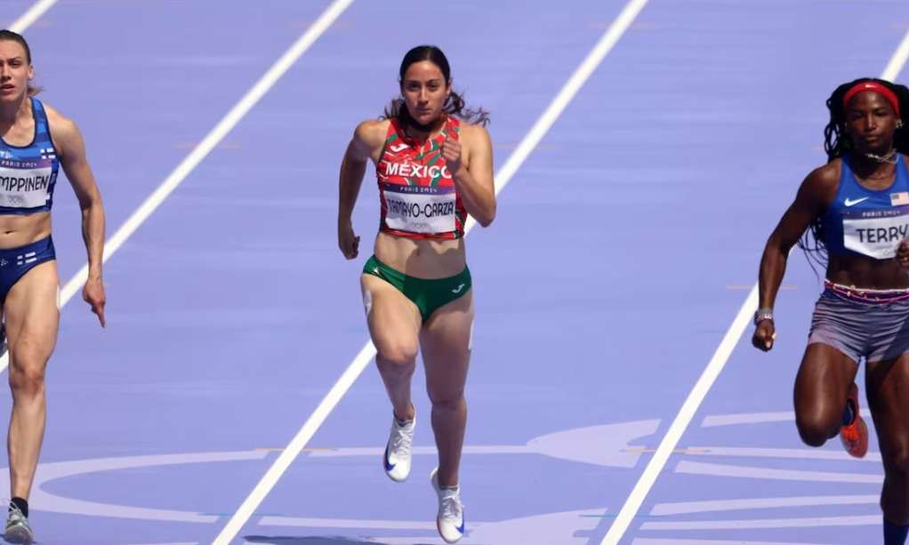 Finaliza séptima Ceci Tamayo en atletismo; irá al repechaje de los 200m