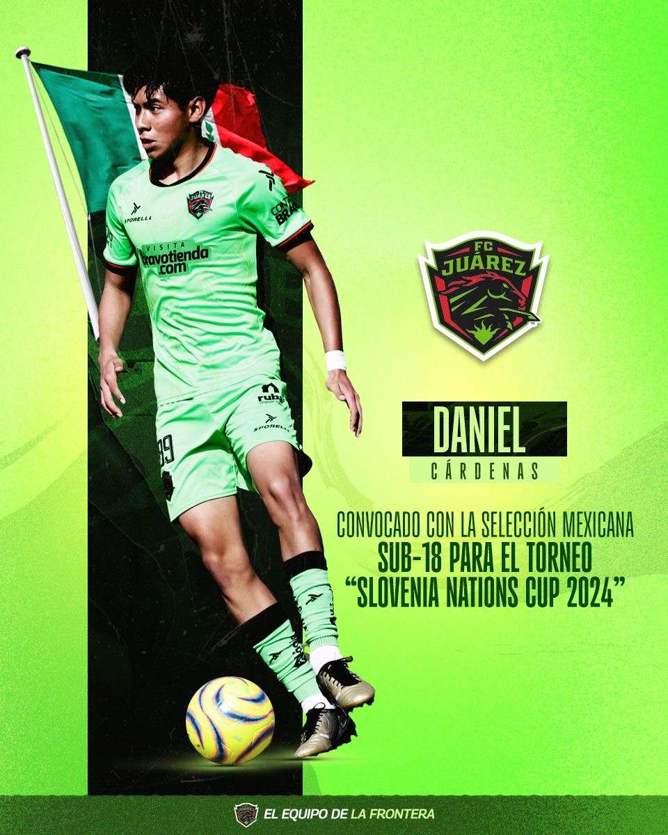 Daniel Cárdenas convoca a integrarse a la Selección Mexicana Sub-18