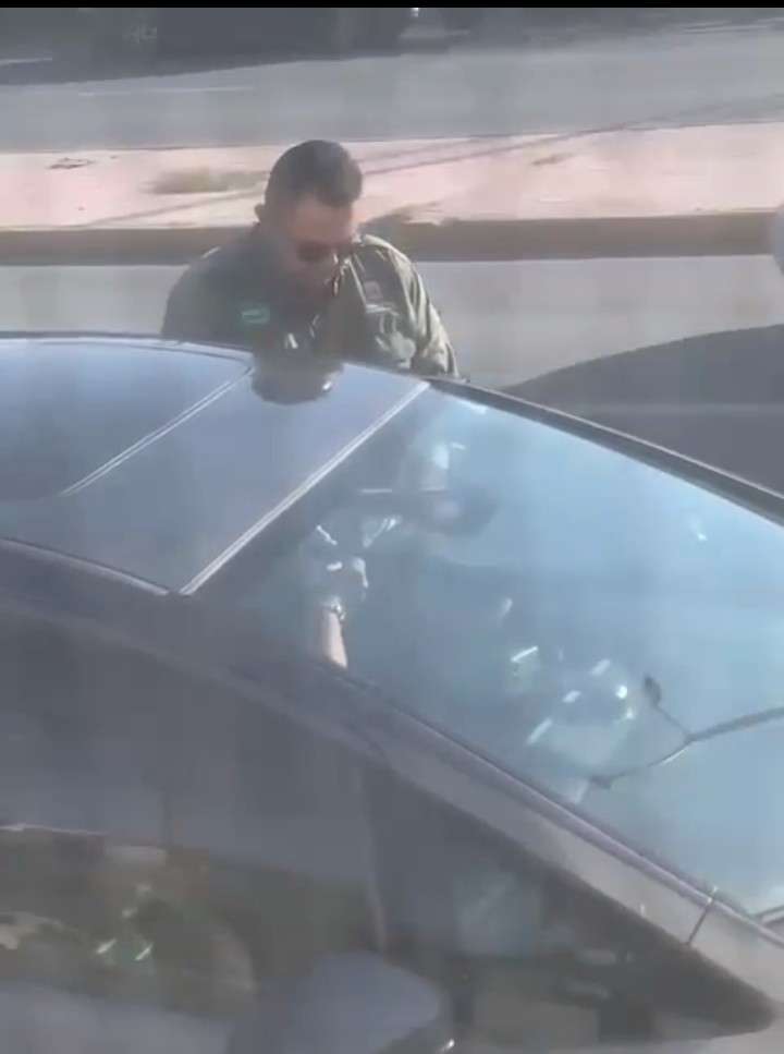 Graban soborno de conductor a inspector de ecología
