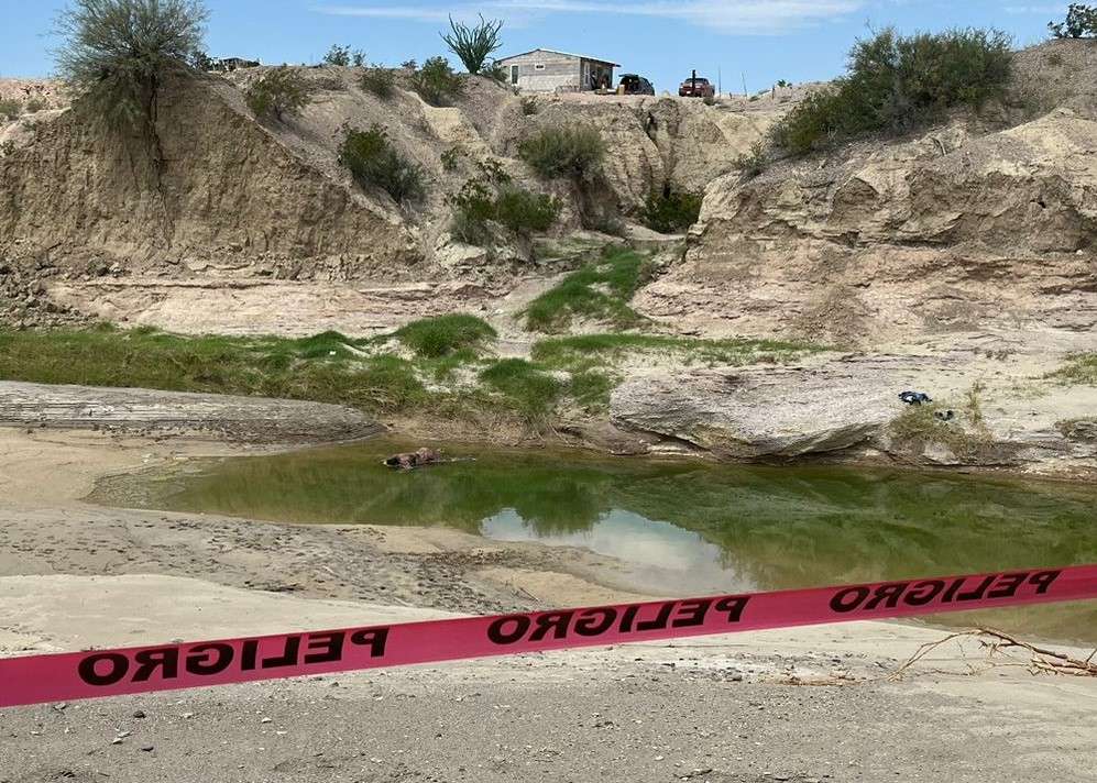 Hallan un muerto flotando en arroyo de Ojinaga