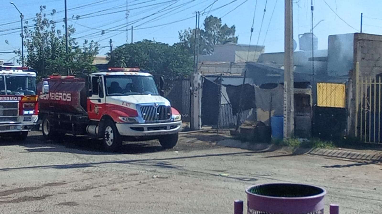 Consume incendio casa al oriente de la ciudad | La Opción de Chihuahua