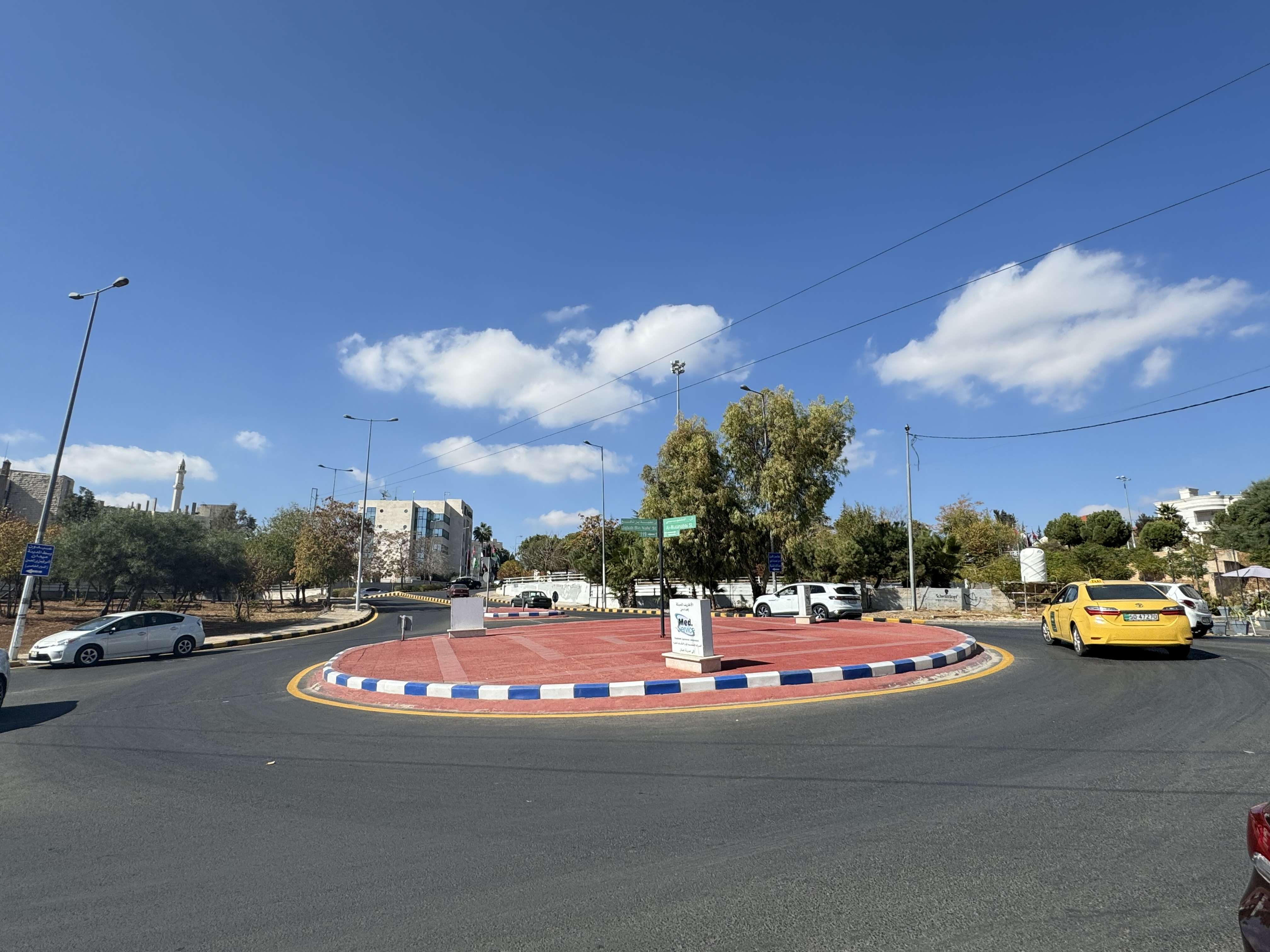 Turbo glorieta en Amman