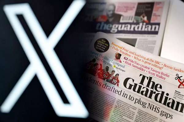 El diario británico The Guardian cierra sus cuentas en la red social X