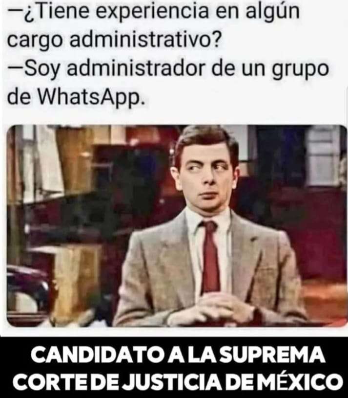 Los nuevos candidatos...