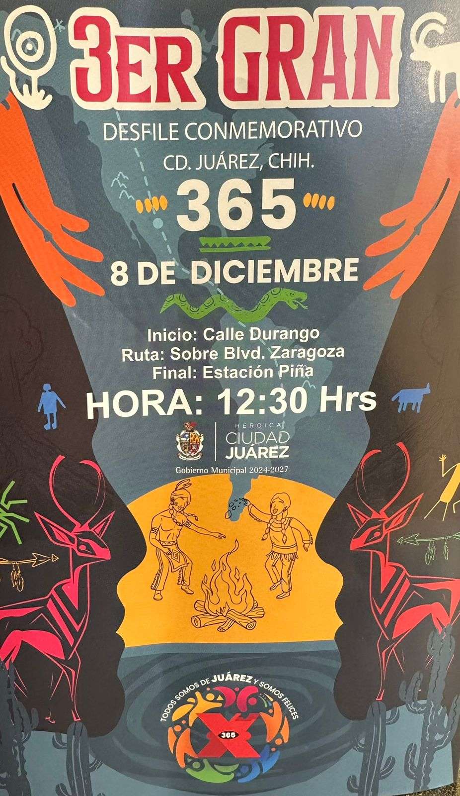 Invitan a desfile para conmemorar fundación de Ciudad Juárez 