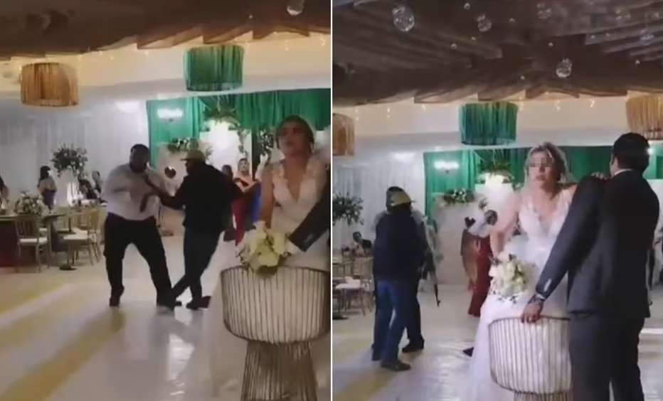 Video: Irrumpen sicarios en boda y matan a uno en Tabasco