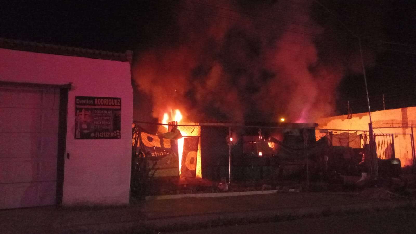 Arde picadero en colonia Revolución y deja severos daños 