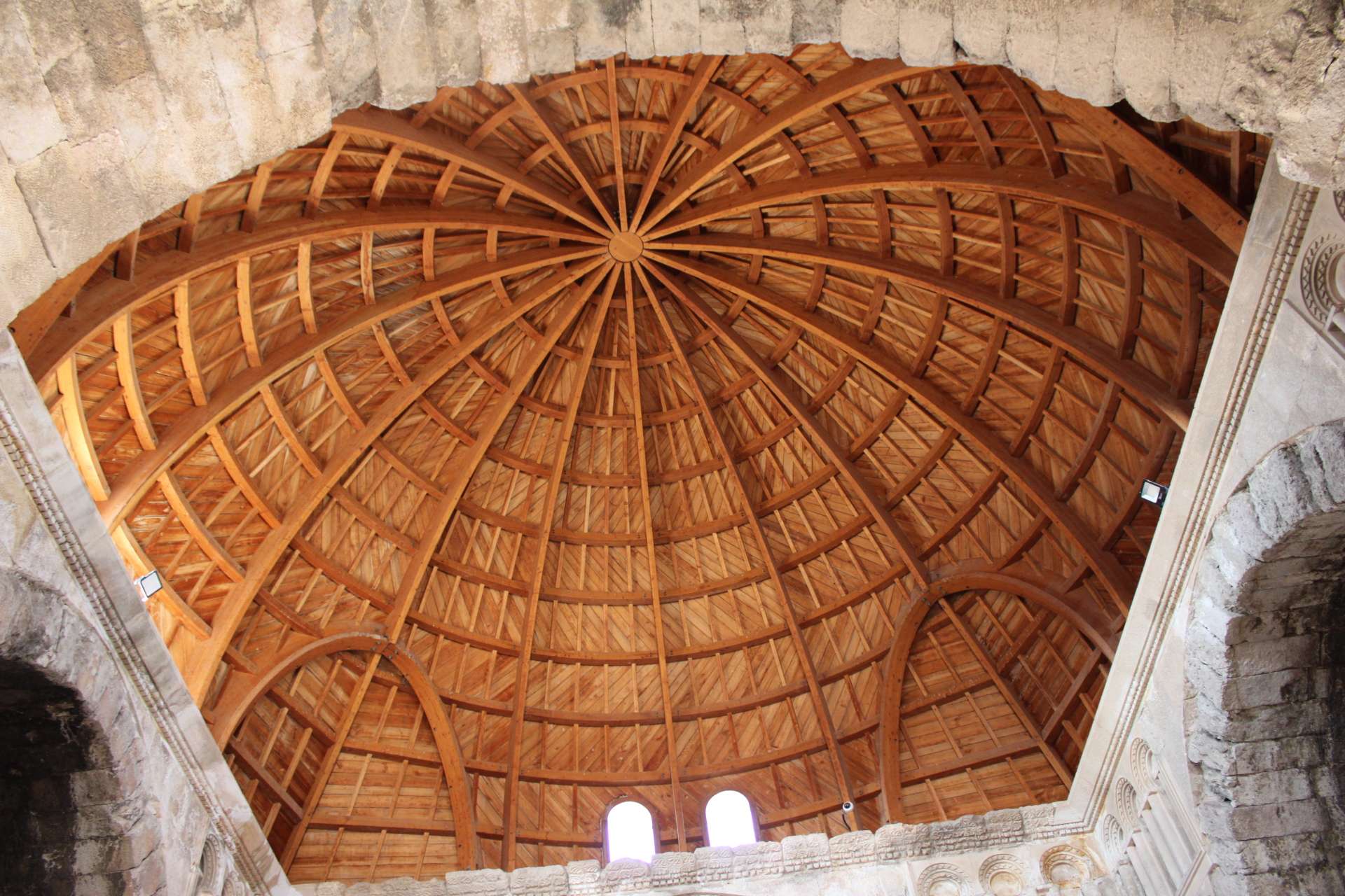 La cúpula por dentro
