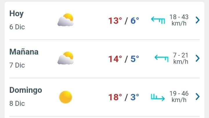 Prevén día nublado con temperatura hasta de 13°C hoy para Juárez 