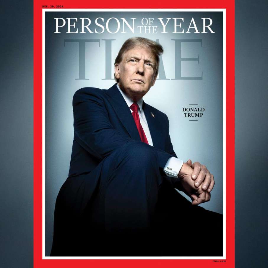 Nombra la revista Time a Trump como la persona del año