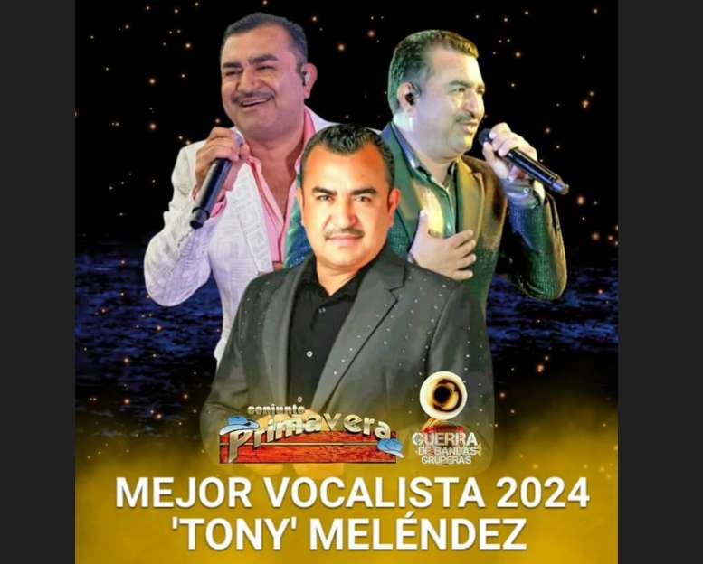 Es Tony Meléndez la mejor voz del regional mexicano