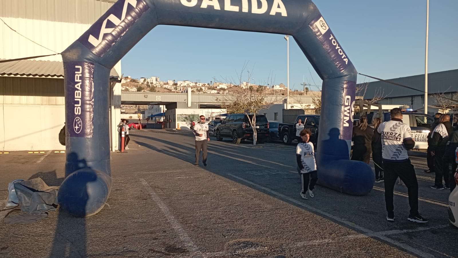 Inician festejos por el Día de la Policía Vial con misa y carrera pedestre