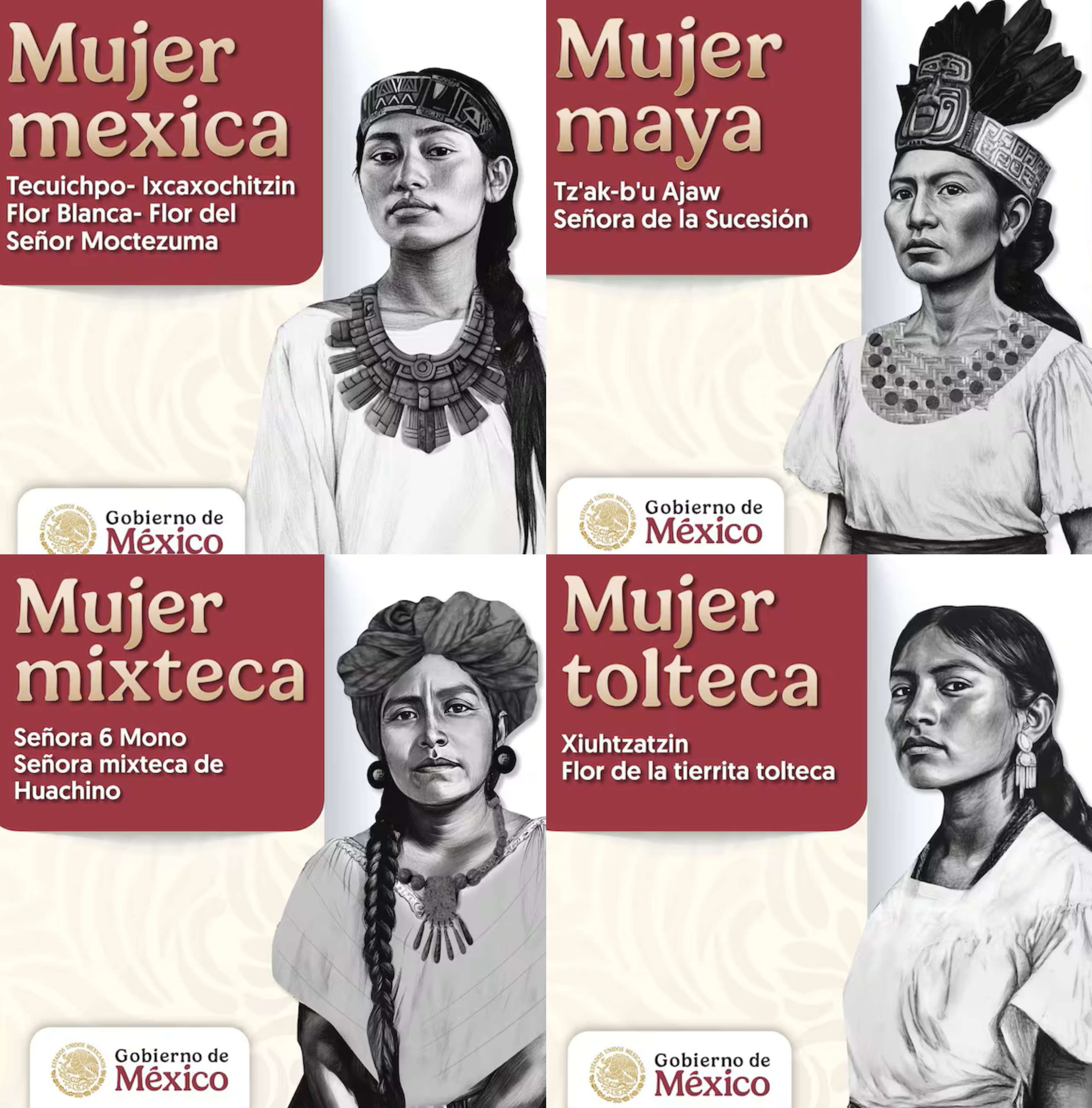 Revelan nueva imagen del Gobierno de México para este año