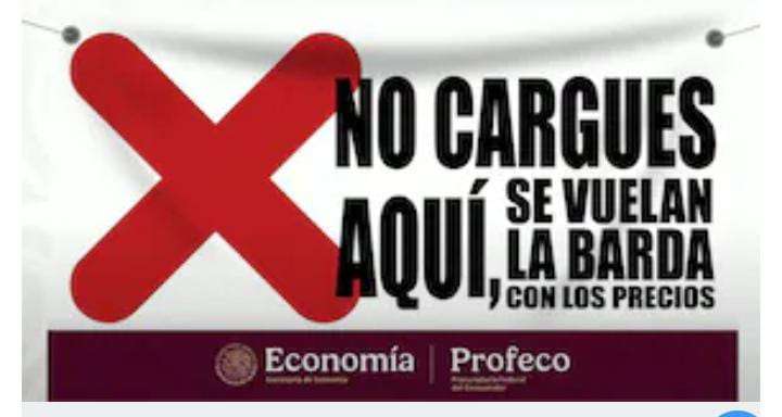 Colocará Profeco anunció en gasolinera con precios elevados 