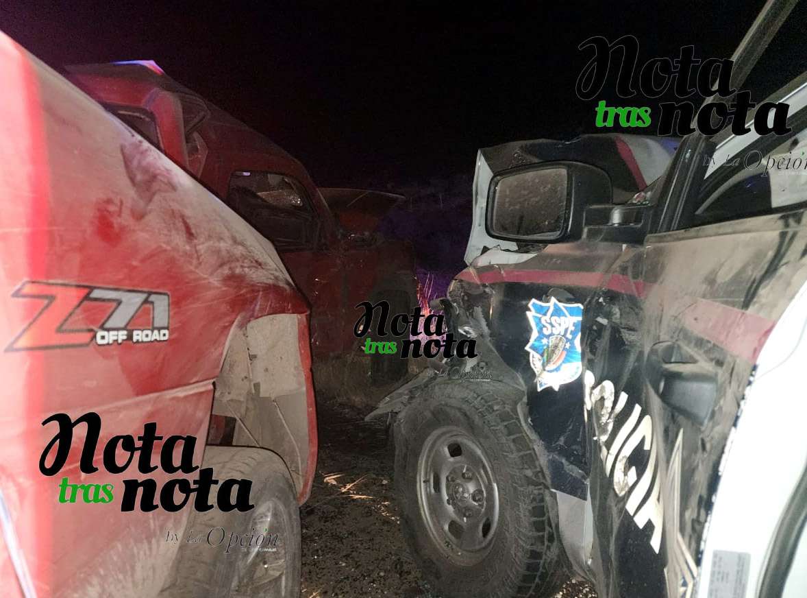 Choca troca con patrulla en la libre a Cuauhtémoc; 1 muerto y 2 lesionados