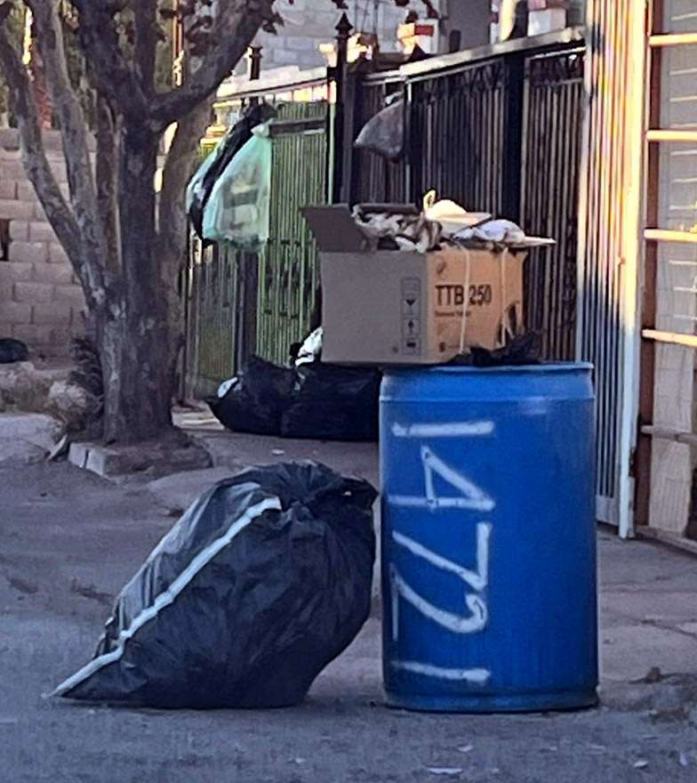 Falla recolección de basura en la colonia Quintas Quijote