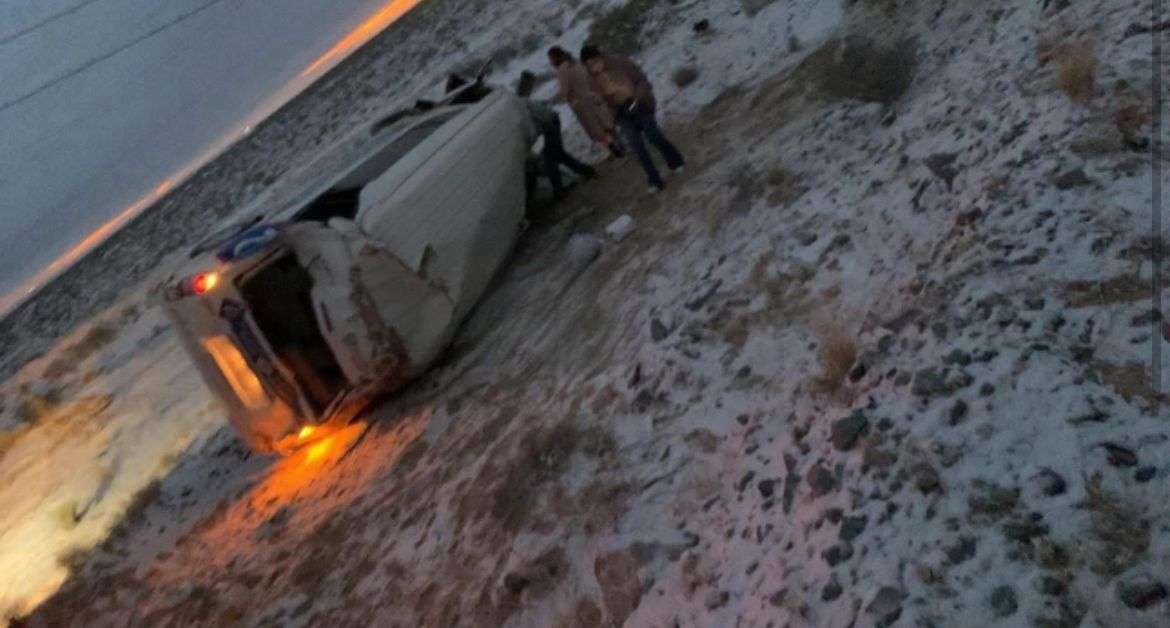 Hay 14 heridos en accidente de una camioneta del DIF