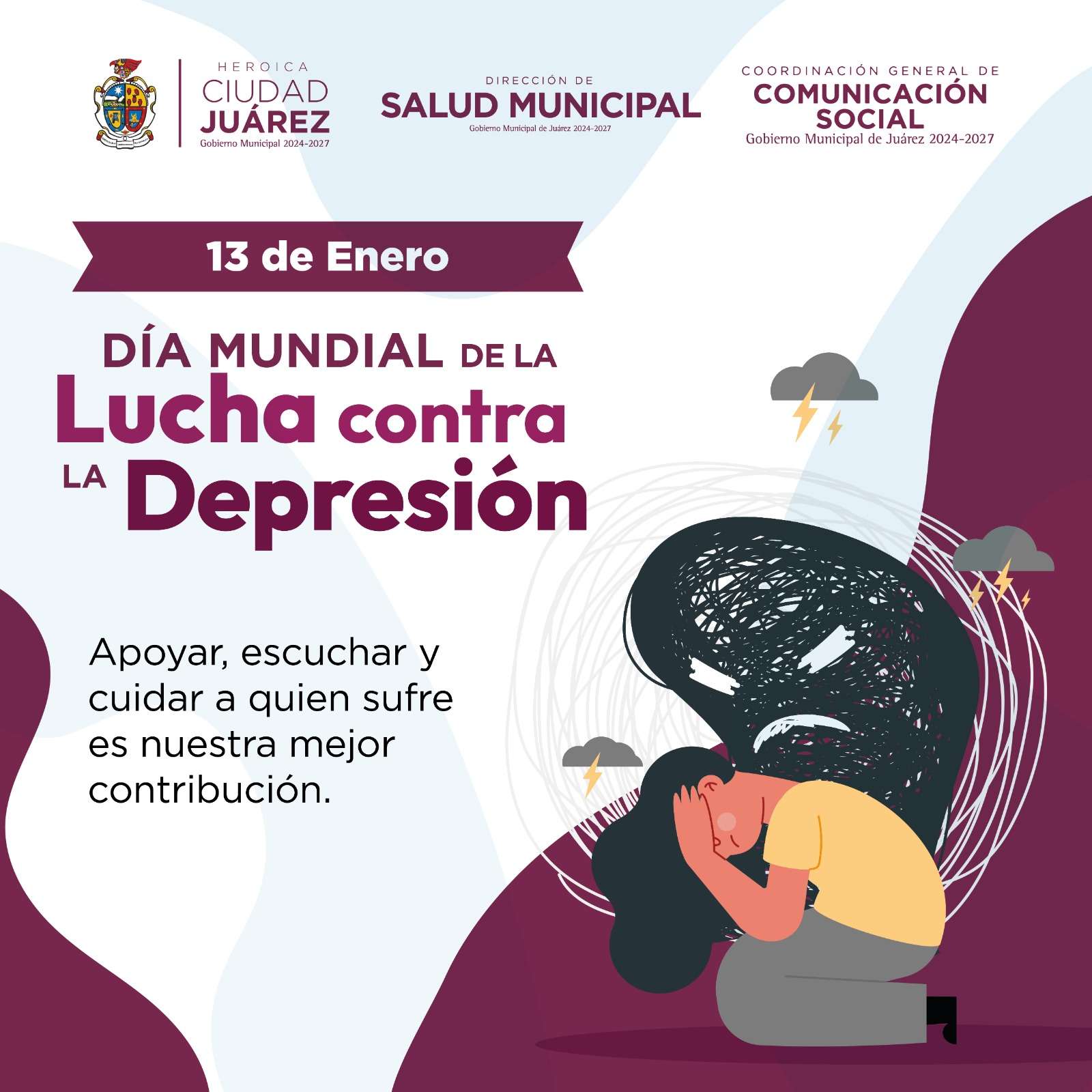 Conmemoran Día Mundial de la Lucha contra la Depresión 