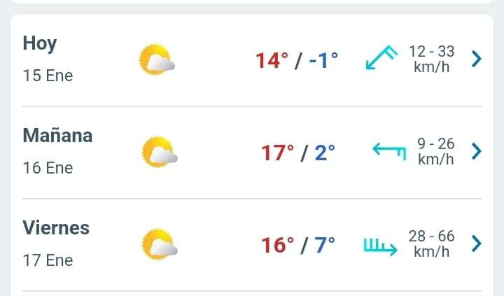 Prevén día soleado con temperatura hasta 17°C para hoy en Juárez 