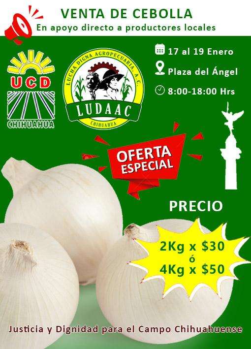 Invitan a consumir local con venta de cebolla y frijol este fin de semana