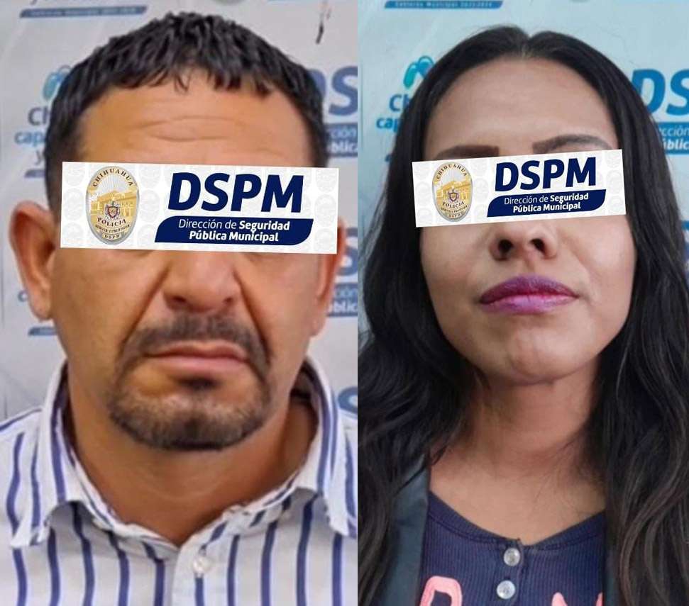 Detienen a pareja de presuntos farderos