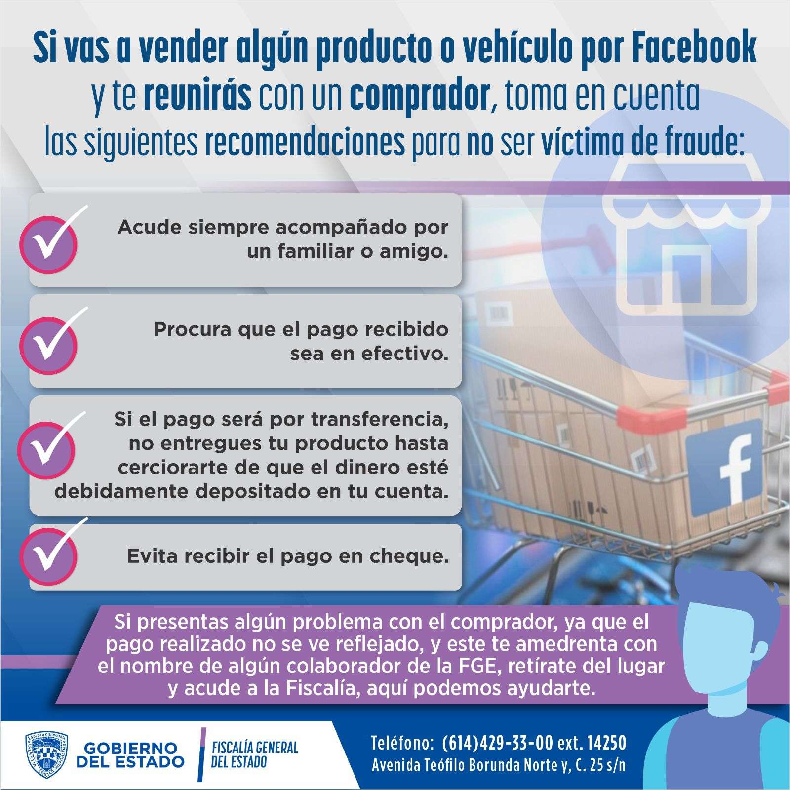 ¿Compras por Facebook? Sigue estas recomendaciones