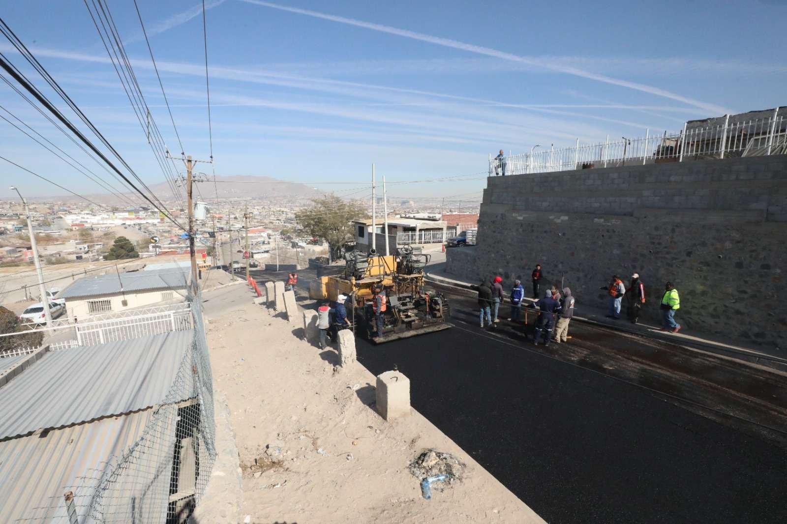 Rehabilitan calle Santa Fé en la Ignacio Allende