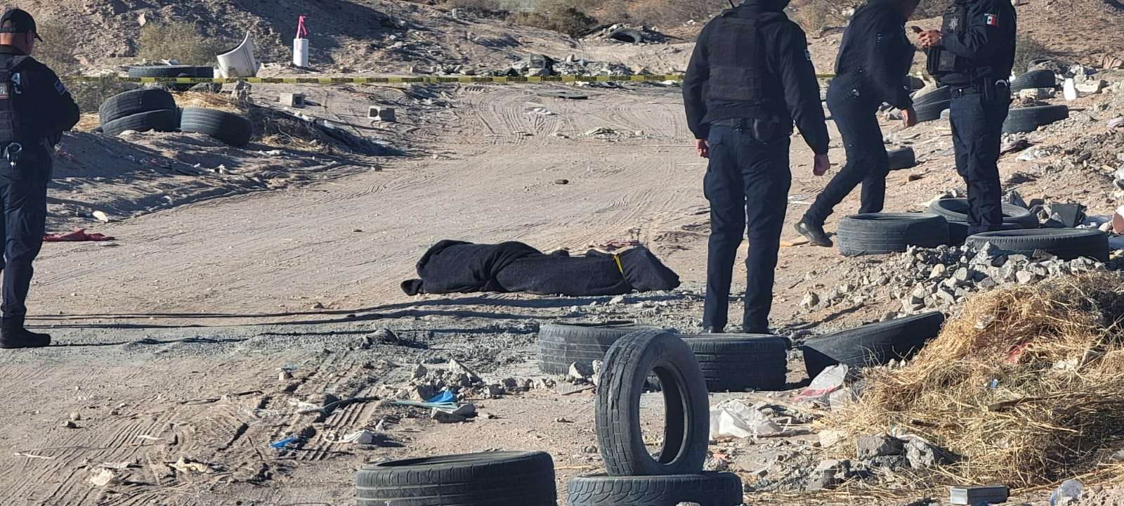 Hallan encobijado cerca de la colonia Cerradas San Ángel