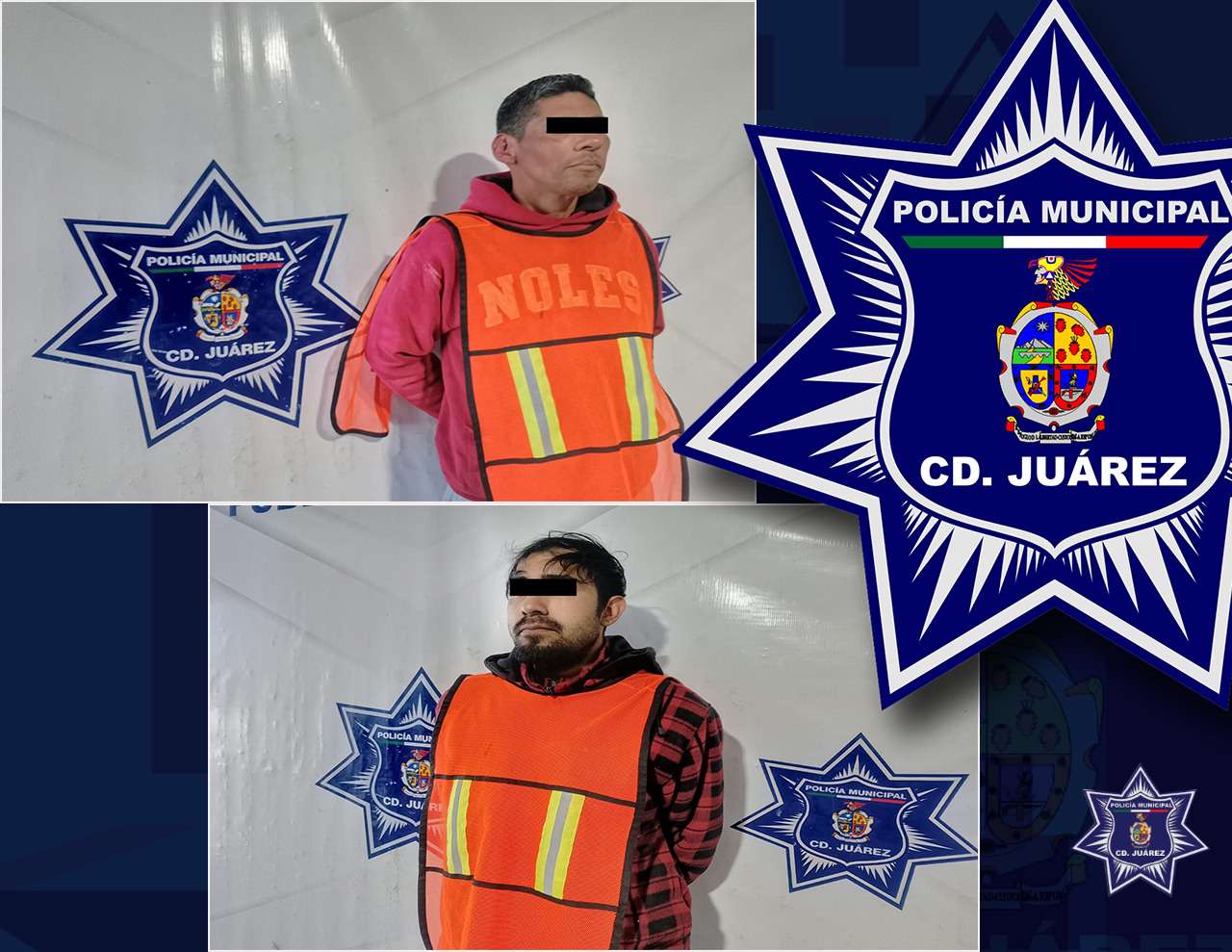 Detienen a dos con órdenes de aprehensión vigente