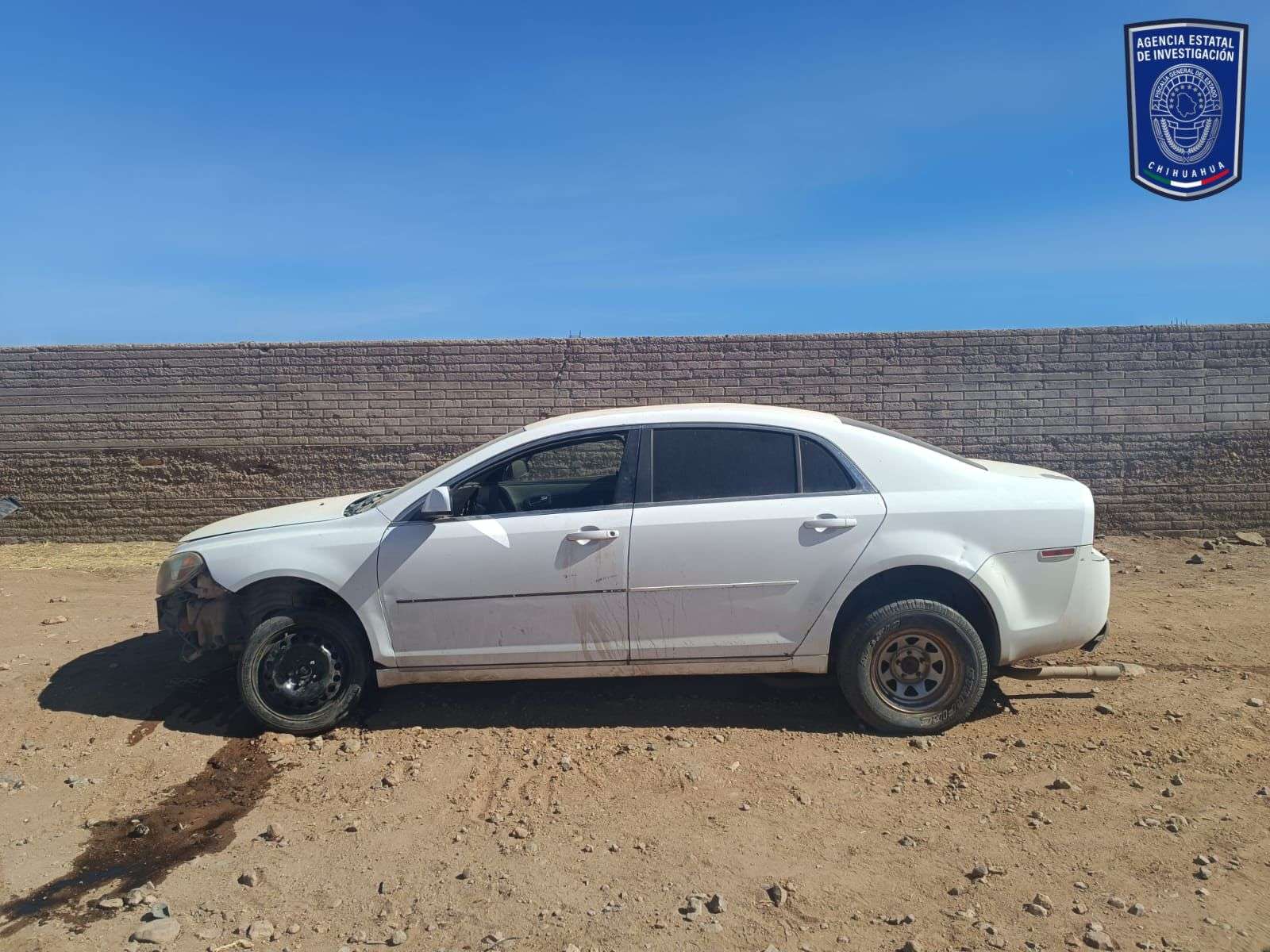 Recuperan carro robado en Cuauhtémoc