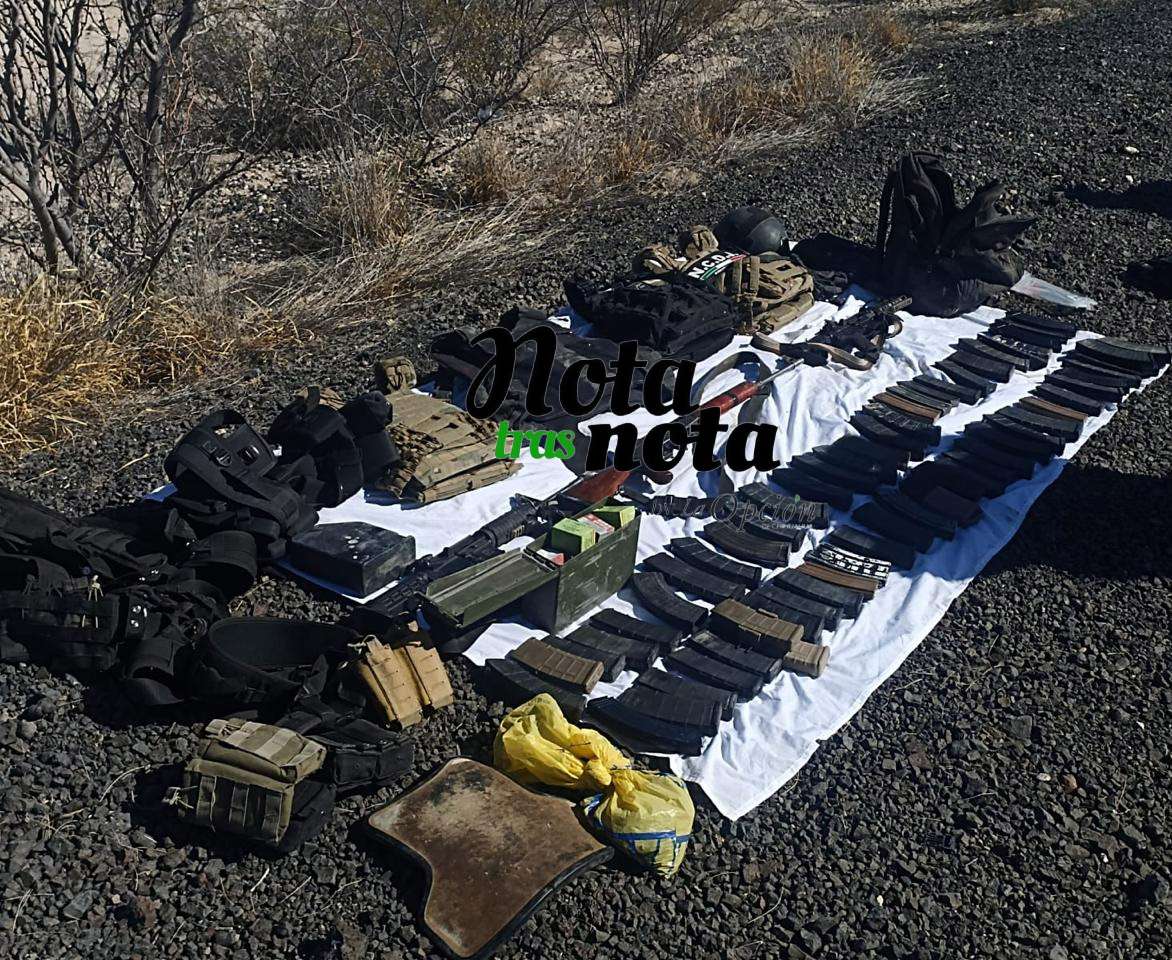 Reportan un topón más de autoridades y malandros cerca de Matamoros