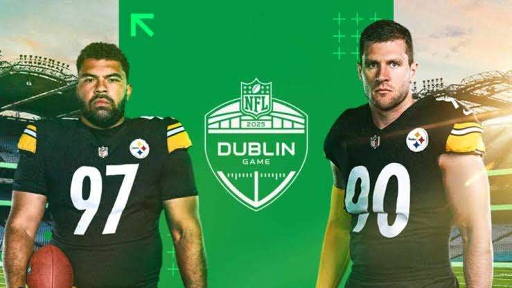 Designan a los Steelers para el primer juego de temporada en Dublín