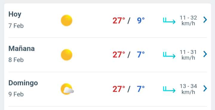 Prevén día soleado con temperatura hasta 27°C para hoy en Juárez 