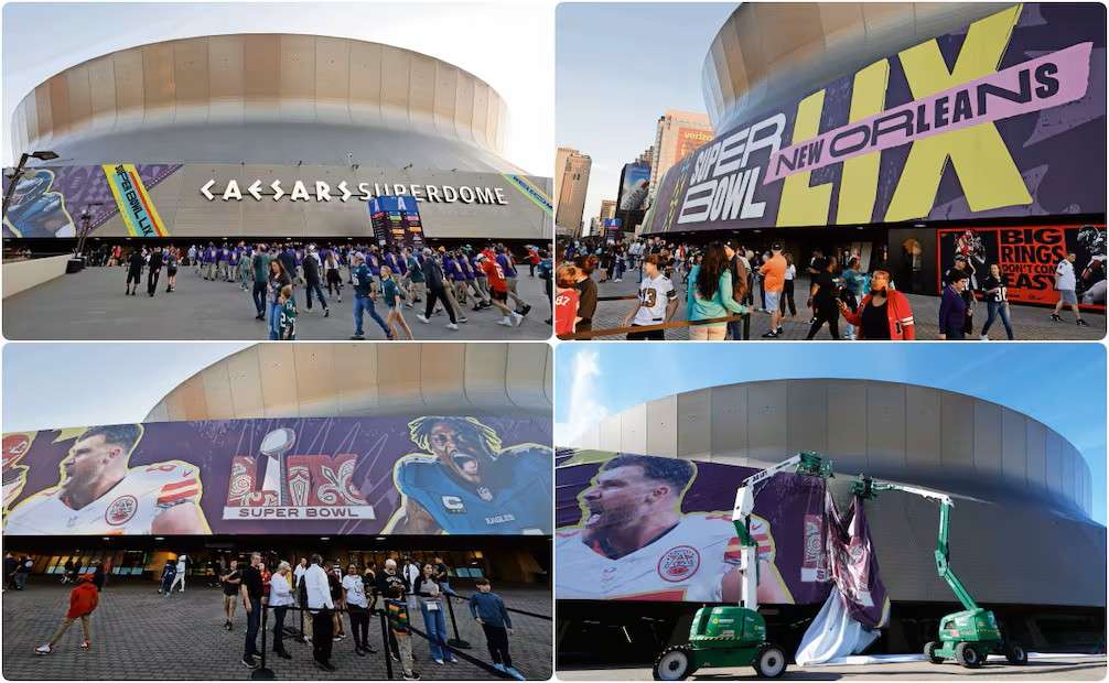 Albergará Superdome su octavo Super Bowl