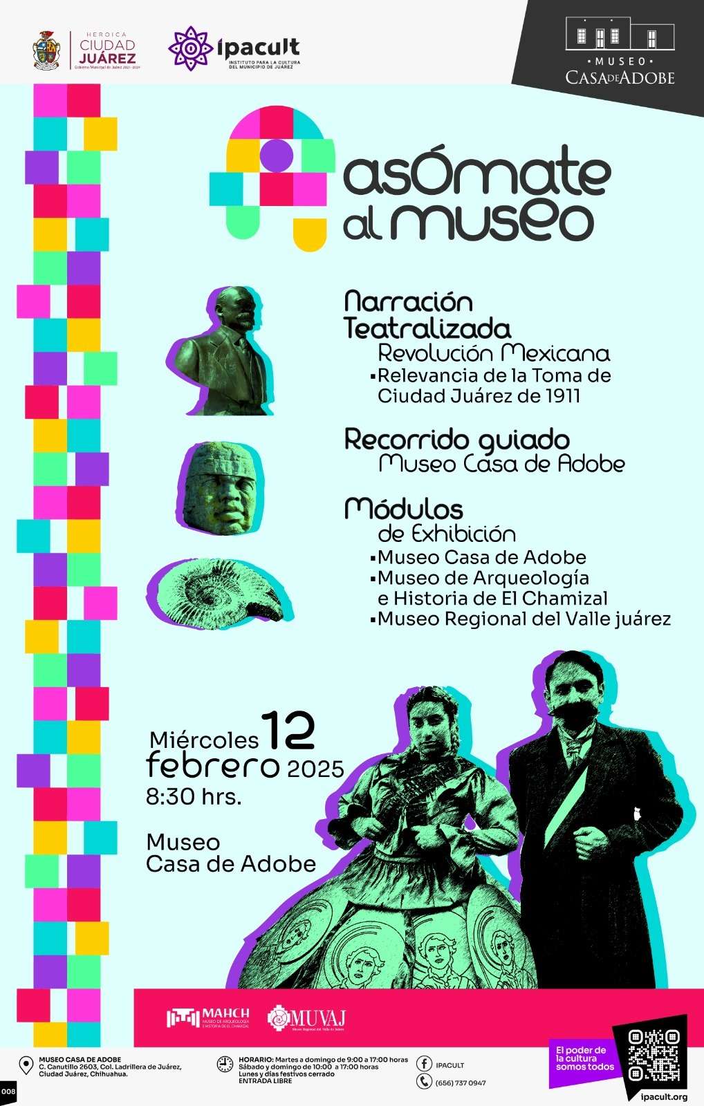 Visitarán alumnos de la primaria Emilio Carranza el Museo Casa de Adobe