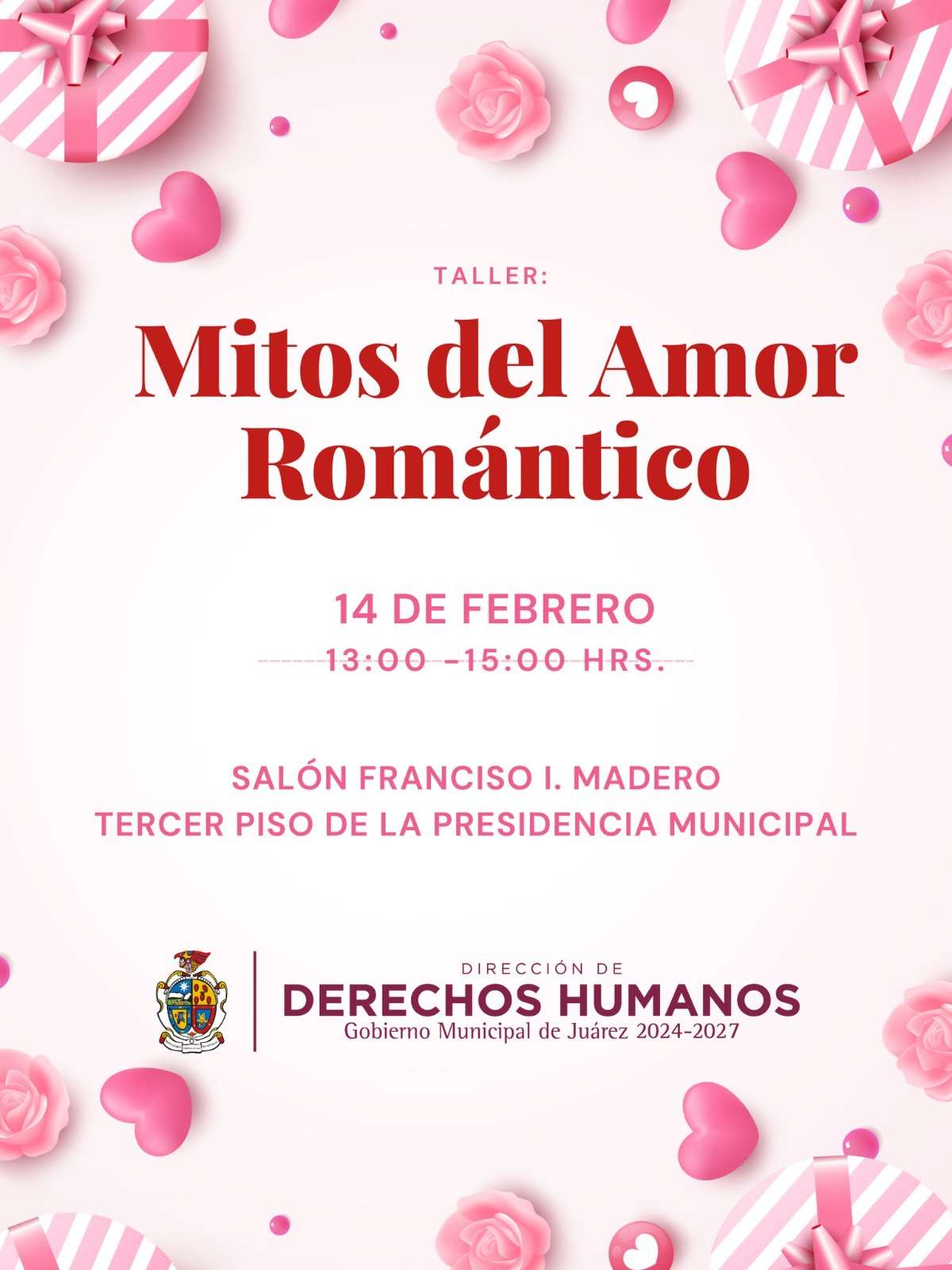 Capacitan a empleados municipales sobre los mitos del amor romántico 
