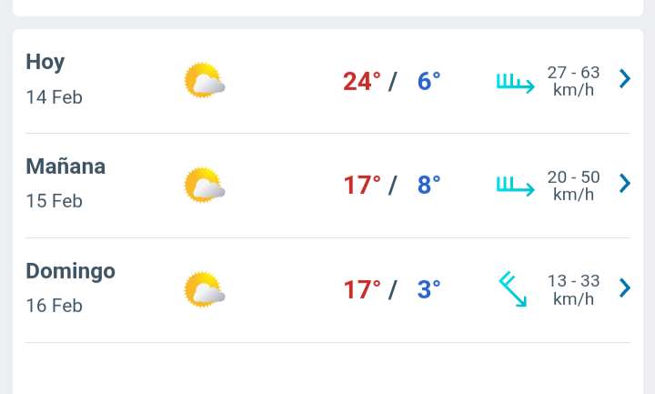 Parcialmente nublado y temperatura hasta de 24°C hoy en Juárez 